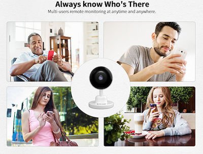 Sricam SP027 IP Surveillance Wi-Fi Camera 1080p Full HD with Two-Way Audio White