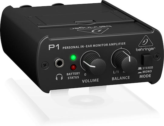 Behringer P1 Tragbar Analog Kopfhörerverstärker Einkanalig mit Jack 3.5mm