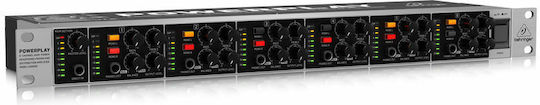 Behringer Powerplay HA6000 417096 Analog Kopfhörerverstärker Gestell 6 Kanäle mit Jack 6.3mm