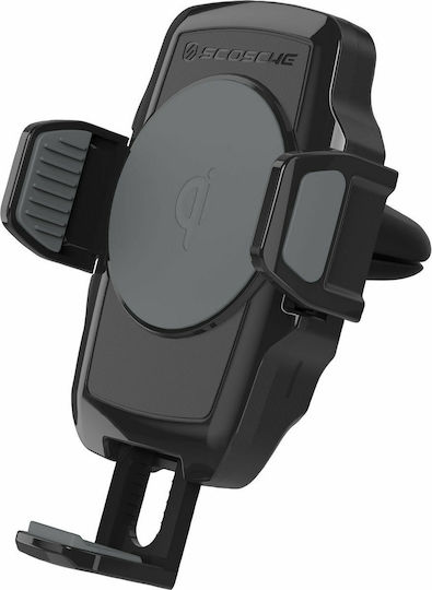 Scosche StuckUp Qi Wireless Charging Car Mobile Mount with Adjustable Hooks Black