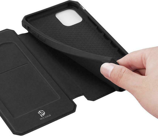 Dux Ducis Skin X Книга Изкуствена кожа Черен (iPhone 12 Pro Max)