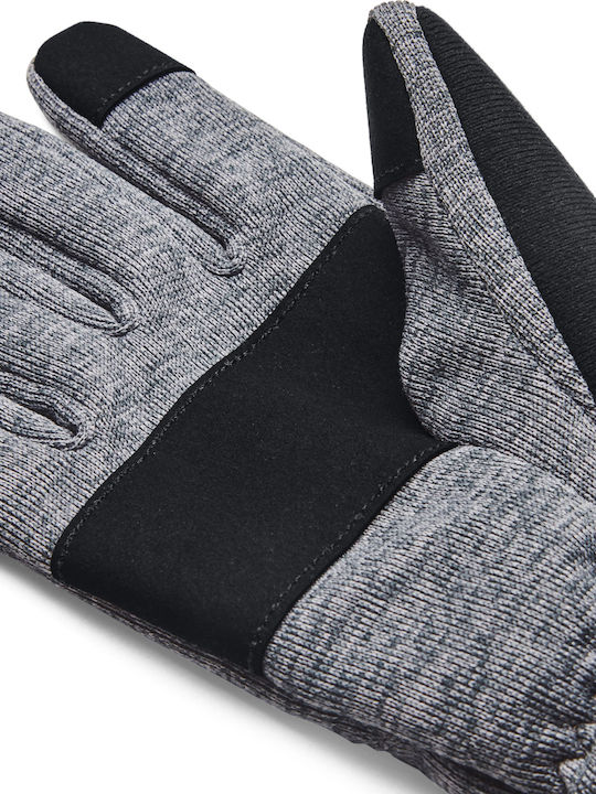 Men's Fleece Touch Gloves Gray Storm
