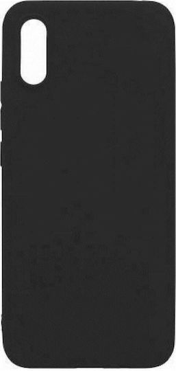 Caselab Soft Touch Back Cover Σιλικόνης Μαύρο (Redmi 9A / 9AT)