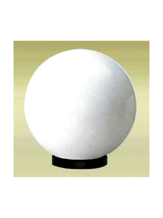 Aca Aca Außenstehlampe Für Außenbereich IP45 Für E27 Lampenbirnensockel Weiß