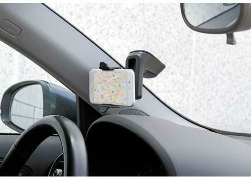 Lampa Snap Elevator Car Mobile Mount with Adjustable Hooks Silver