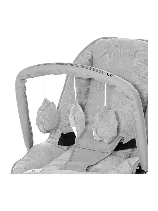 Lorelli Manual Baby Relax Eliza Luxe String Beige Stars for Child up to 9kg