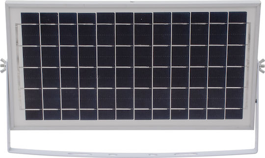 GloboStar Στεγανός Ηλιακός Προβολέας LED 30W Ψυχρό Λευκό 6000K IP66