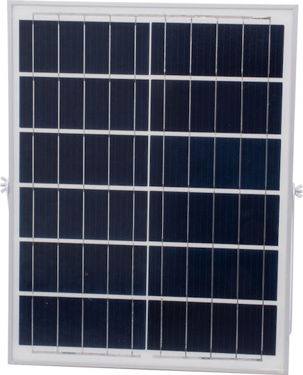 GloboStar Rezistent la apă Solar Proiector LED 100W Alb Rece 6000K IP66