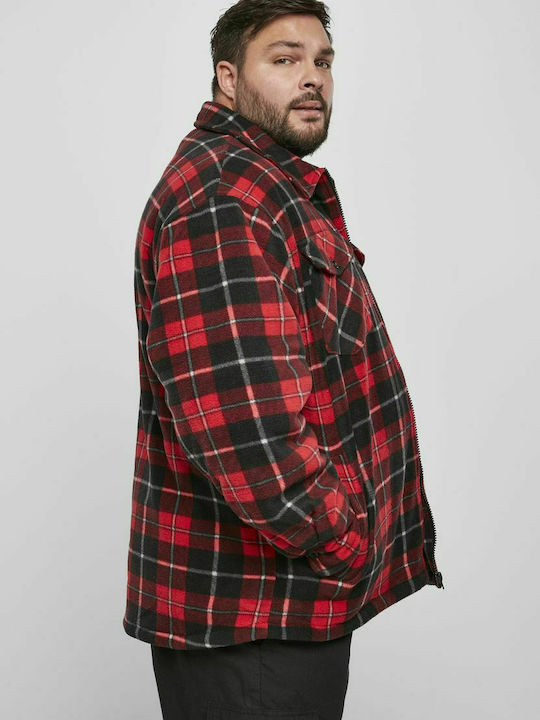 Μακρυμάνικo Overshirt Καρό Red/Black
