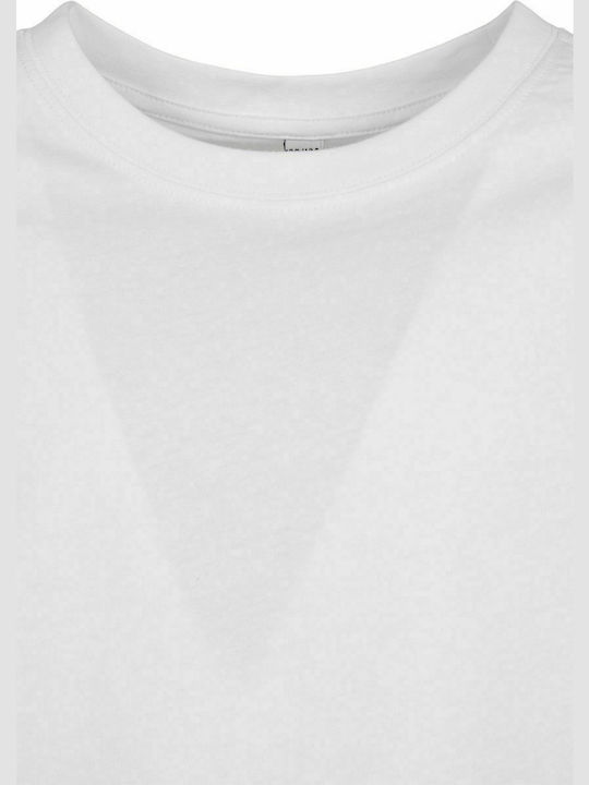 Παιδικό Crop Top Κοντομάνικο Λευκό