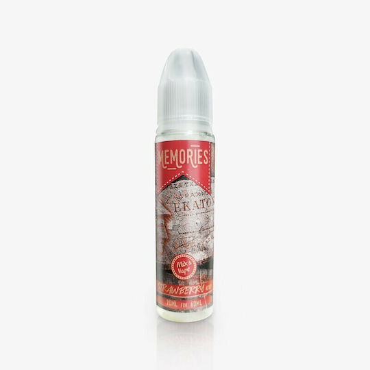 Memories Flavor Shot Strawberry Cream 100Δρχ 20ml/60ml 1pcs