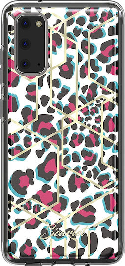 Ghostek Stylish Scarlet Back Cover Silicone Pink Leopard (Galaxy S20)