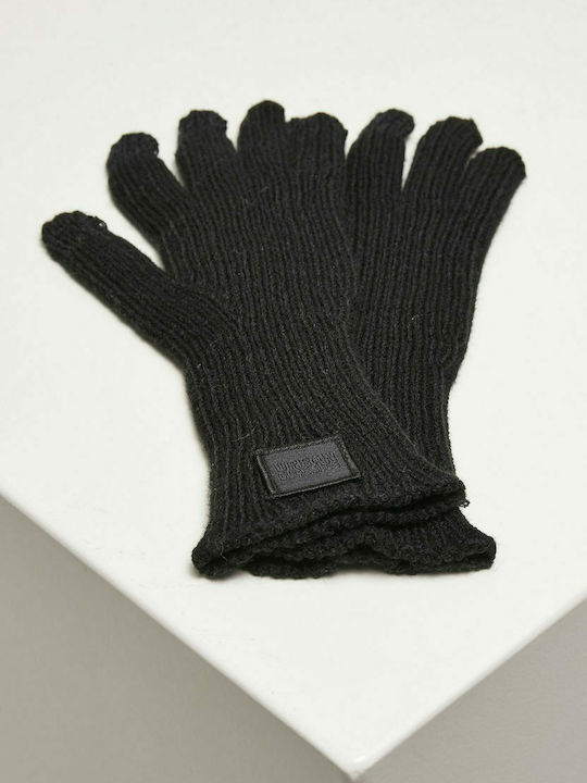 Urban Classics TB4581 Μαύρα Ανδρικά Πλεκτά Γάντια