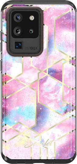 Ghostek Stylish Scarlet Back Cover Silicon Pink Stardust (Galaxy S20 Ultra)