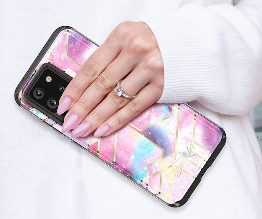 Ghostek Stylish Scarlet Back Cover Silicon Pink Stardust (Galaxy S20 Ultra)