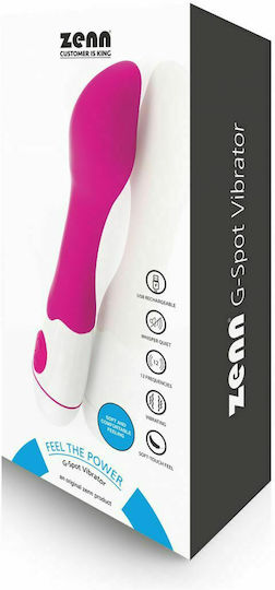 Zenn Feel The Power G-spot Вибратор G-Spot 20см Розов