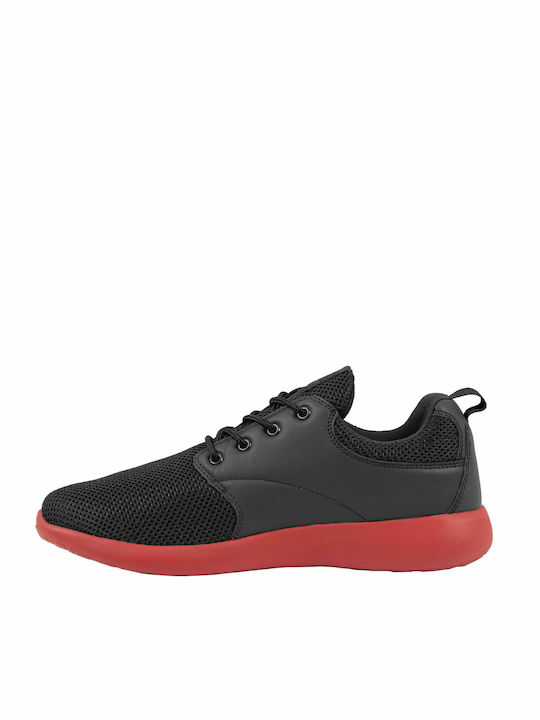 Urban Classics Light Runner TB1272 Sneakers Black / Fire Red