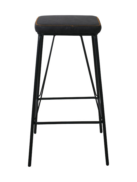 Табуретка Бар Метално Panton Черно 43x43x76бр