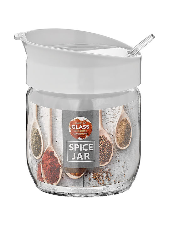 Viosarp Βάζο Γενικής Χρήσης με Καπάκι Γυάλινο 445ml 3τμχ