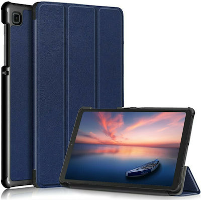 Tri-Fold Flip Cover Piele artificială Albastru (Galaxy Tab A7 Lite)