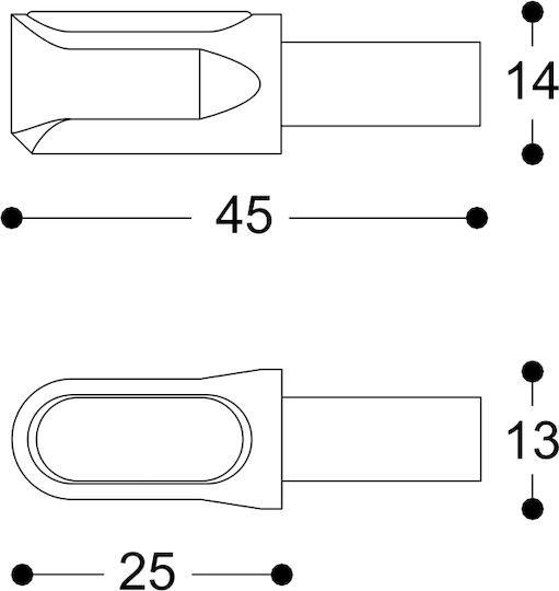Barracuda Φλας B-Lux M-Led Universal 2τμχ