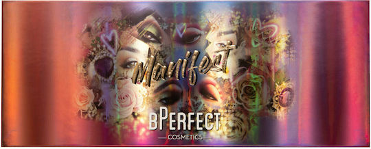 BPerfect Cosmetics Manifest Paletă Cu Fard De Pleoape În Formă Pudră Presată 46gr