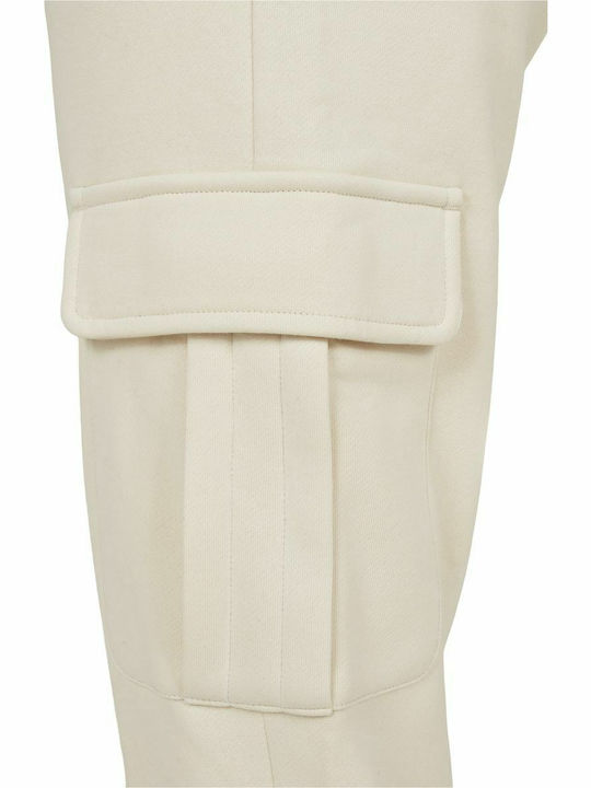 Jogginghose Jogger Vlies White Sand