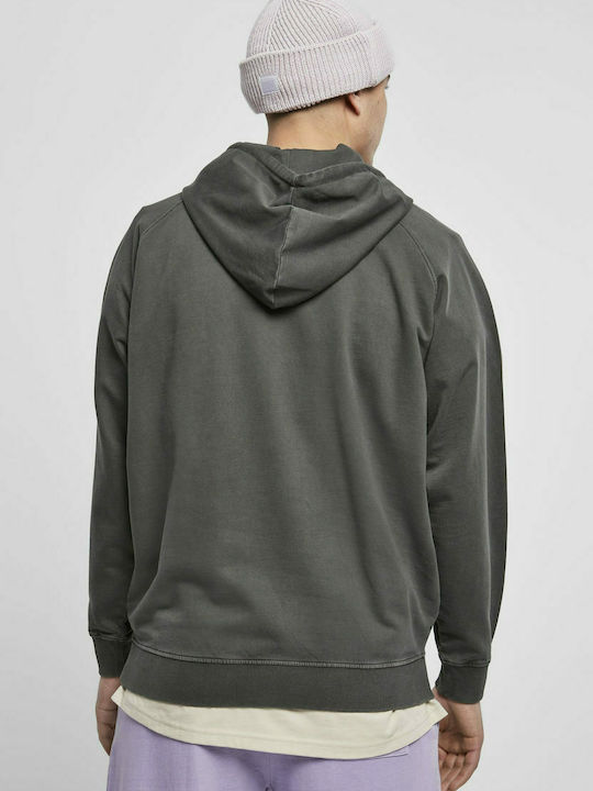 Urban Classics TB4388 Men's Sweatshirt with Hood and Pockets Blackbird