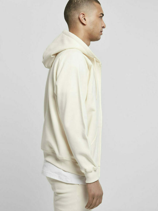 TB014C Sweatshirt with Hood White Sand