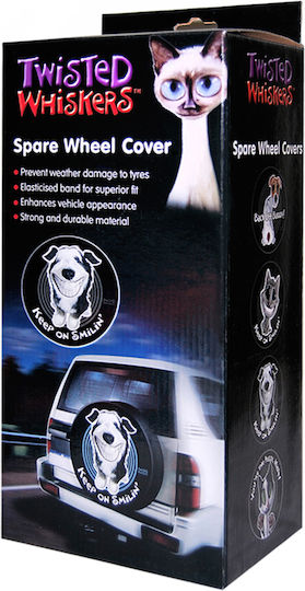 Autoline "Dog" 4x4 Car Spare Tire Cover Universal 16"