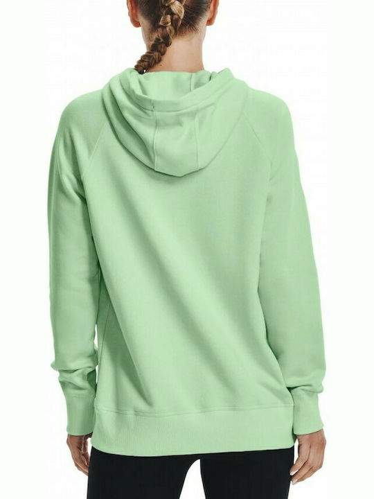 Under Armour Rival Women's Hooded Fleece Sweatshirt Green