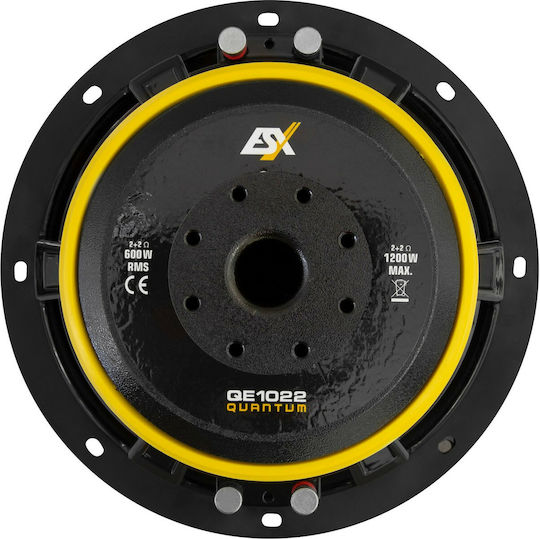 Esx QE Car Audio Subwoofer 10" 1200W RMS