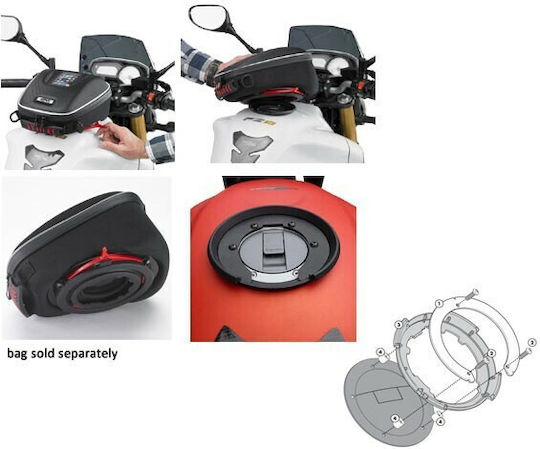 Givi Tank Mounts Tanklock for Triumph Tiger Aprilia Benelli/Triumph