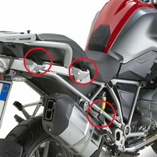 Givi Πλαϊνές Βάσεις για BMW R 1200 / R 1200 GS Adventure για BMW R 1200 GS 2013-2018 / R 1200 GS Adventure 2014-2016