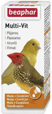 Beaphar Multi-Vit Multivitamins for Birds Πολυβιταμίνες για Πτηνά 20ml 20ml