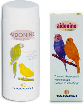 Tafarm Aidonine Solution Food Supplement for Birds Τονωτικό για το Πύρωμα 15ml 15ml 50gr