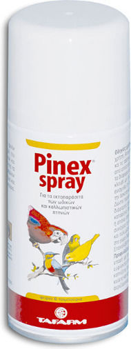 Tafarm Pinex Pump Spray Συμπλήρωμα Διατροφής για Πτηνά 250ml 50gr