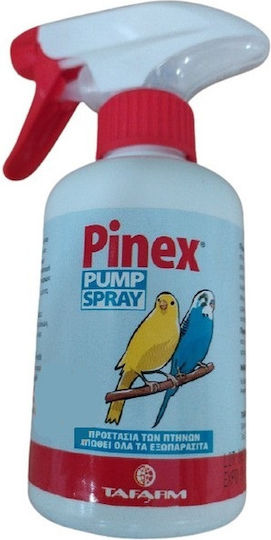 Tafarm Pinex Pump Spray Συμπλήρωμα Διατροφής για Πτηνά 250ml 50gr
