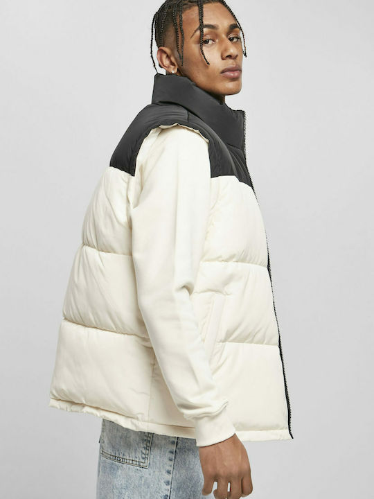 Classics Ärmellos Jacke Puffer Weiß