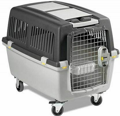 Stefanplast Gulliver IATA 4 Dog Transport Cage Gray 71x51x50cm