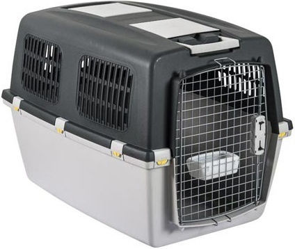 Stefanplast Gulliver IATA 4 Dog Transport Cage Gray 71x51x50cm