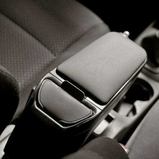 Rati Armster Car PU Armrest for Hyundai i30 2007-2011 Black