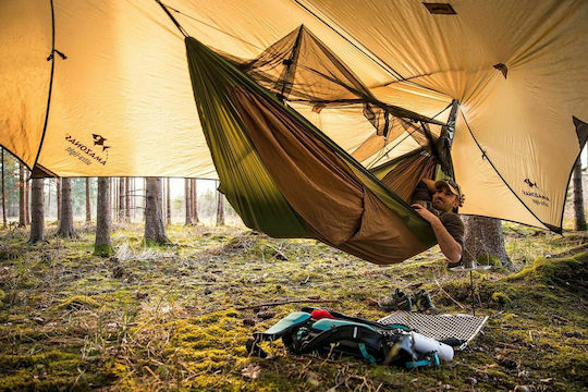 Amazonas Wing Tarp 3 Ατόμων Καφέ