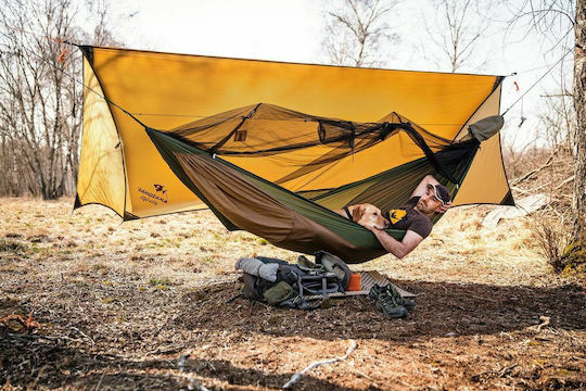 Amazonas Wing Tarp 3 Ατόμων Καφέ