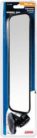 Lampa Windex Car Interior Mirror with Suction Cup Curved Panoramic 29x6.5cm