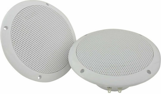 Adastra Set Marine-Lautsprecher Wasserdicht mit 40W RMS Weiß