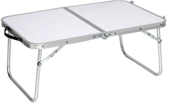 Campus Table Aluminum for Camping Foldable in Case 60x40x25cm White