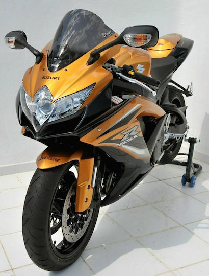 Ermax Ζελατίνα για Suzuki GSX-R 600 / GSX-R 750 2008-2010 Dark Smoke 070403092