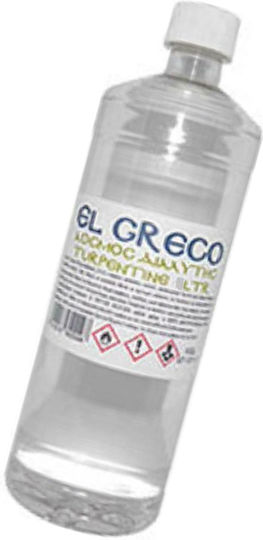 El Greco Διαλυτικό Χαμηλής Οσμής 250ml Διαλυτικό Ζωγραφικής 250ml 1τμχ
