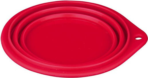 Trixie Travel Bowl Bowl Silicone Food & Water for Dog & Cat 500ml 14cm (Various Colors)